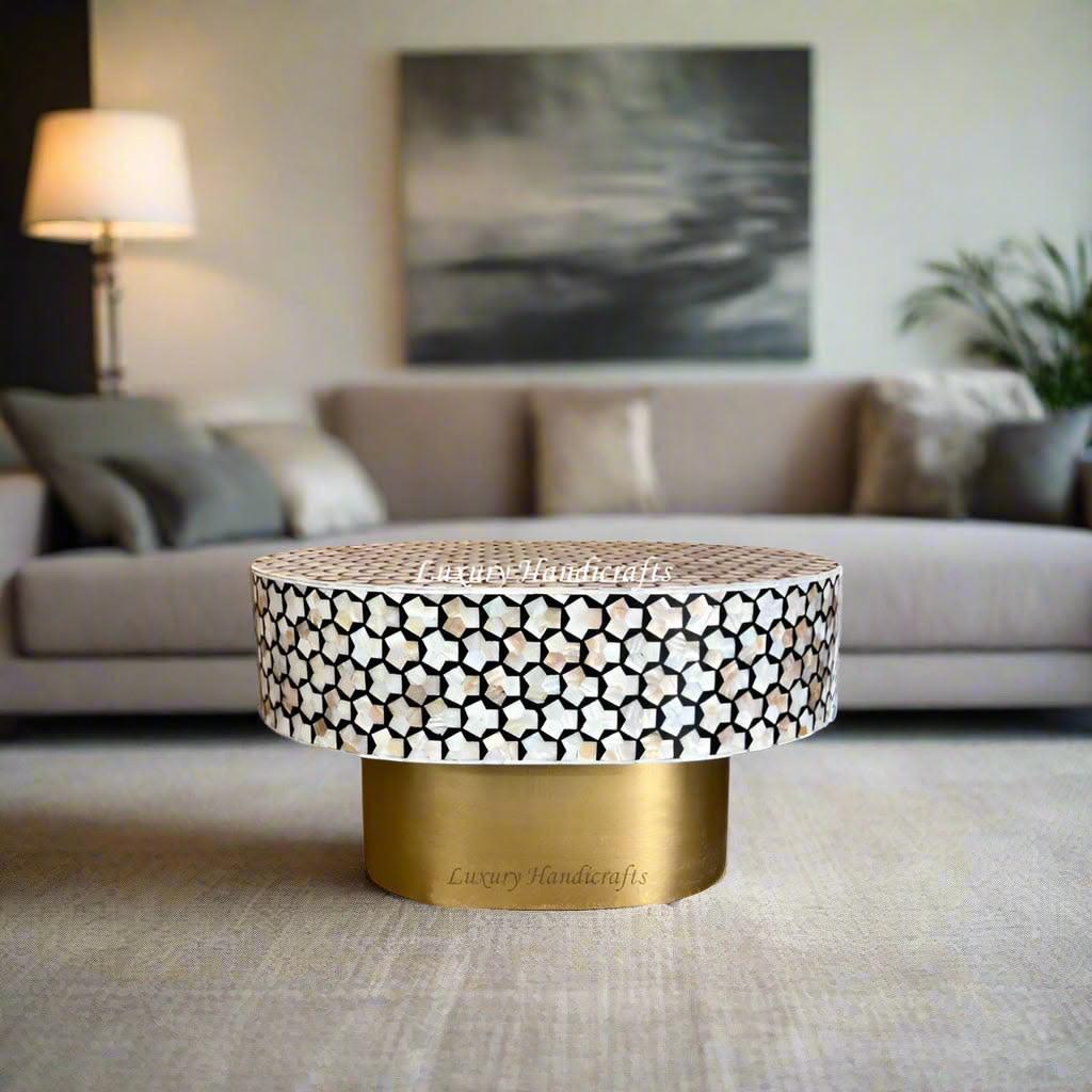 Bird Inlay Coffee Table — photo 2